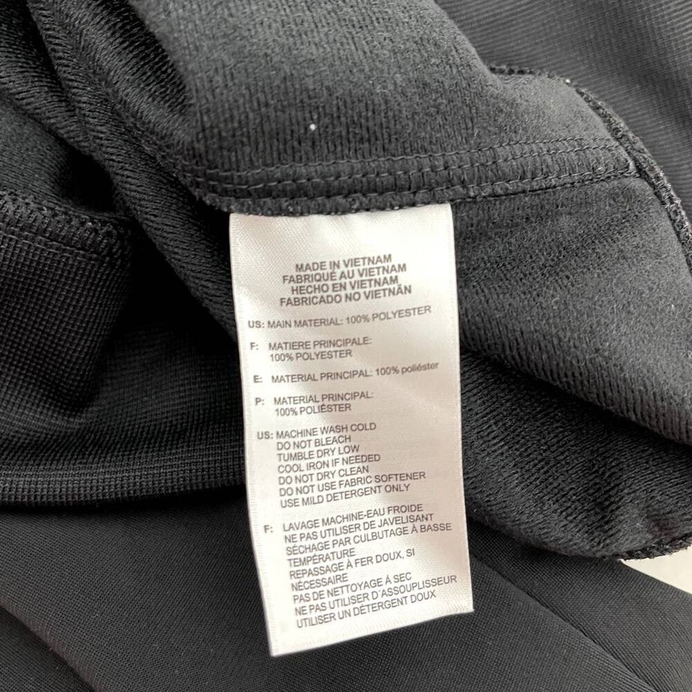 Adidas Mens Track Full Zip Jacket Black Large - Picture 8 of 9